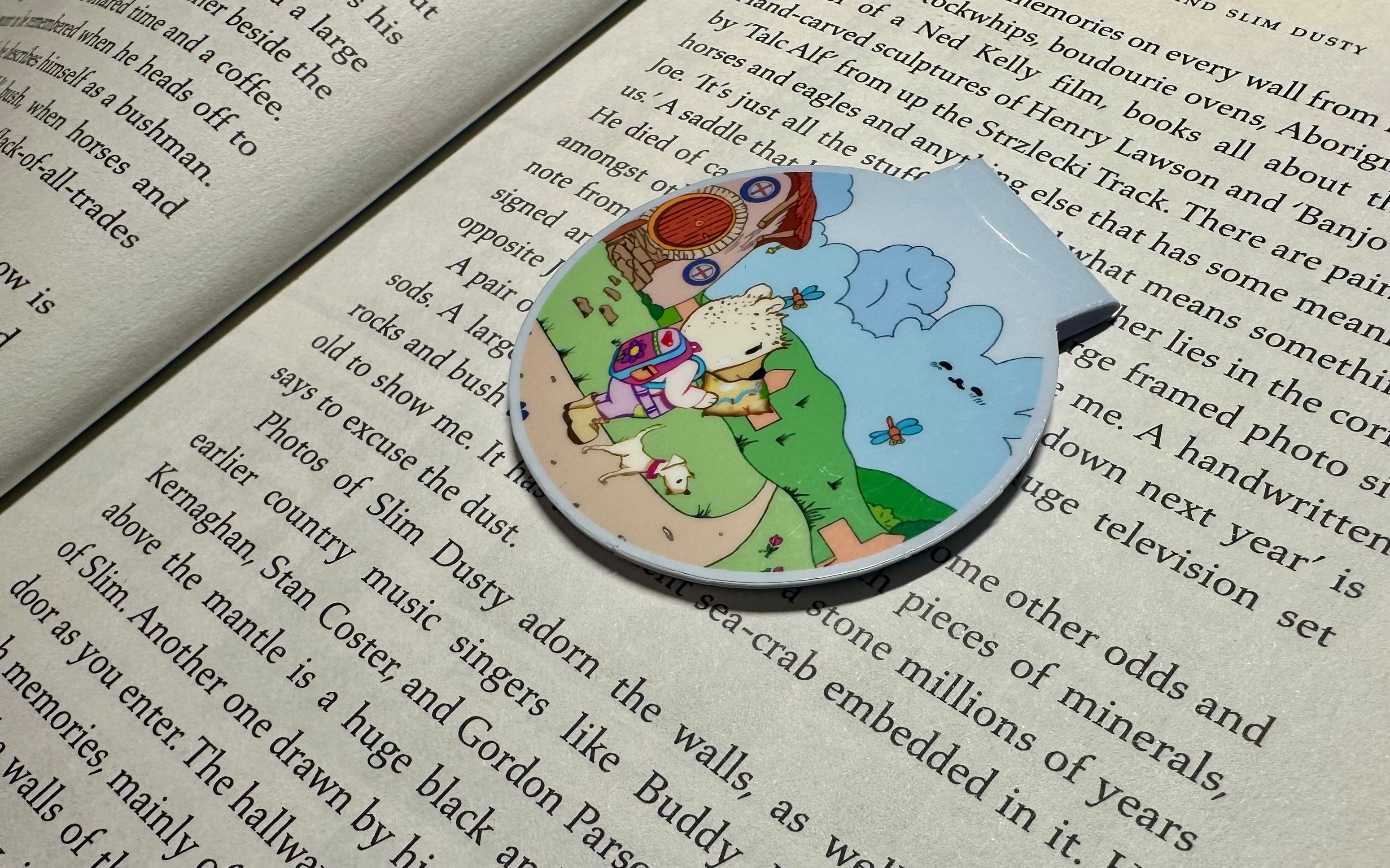 Adventure Bear Magnetic Bookmark