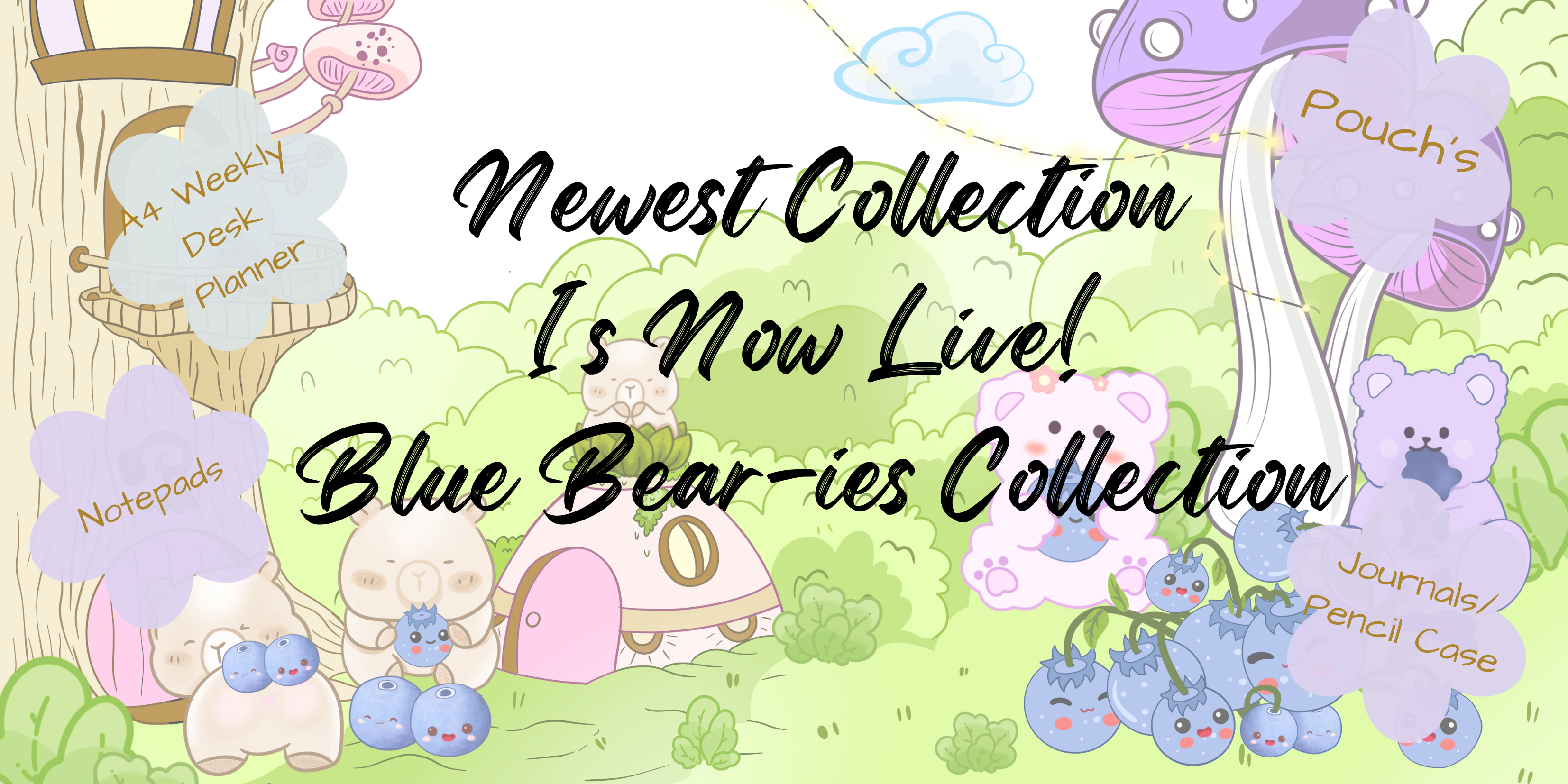 Blue Bear-ies Collection