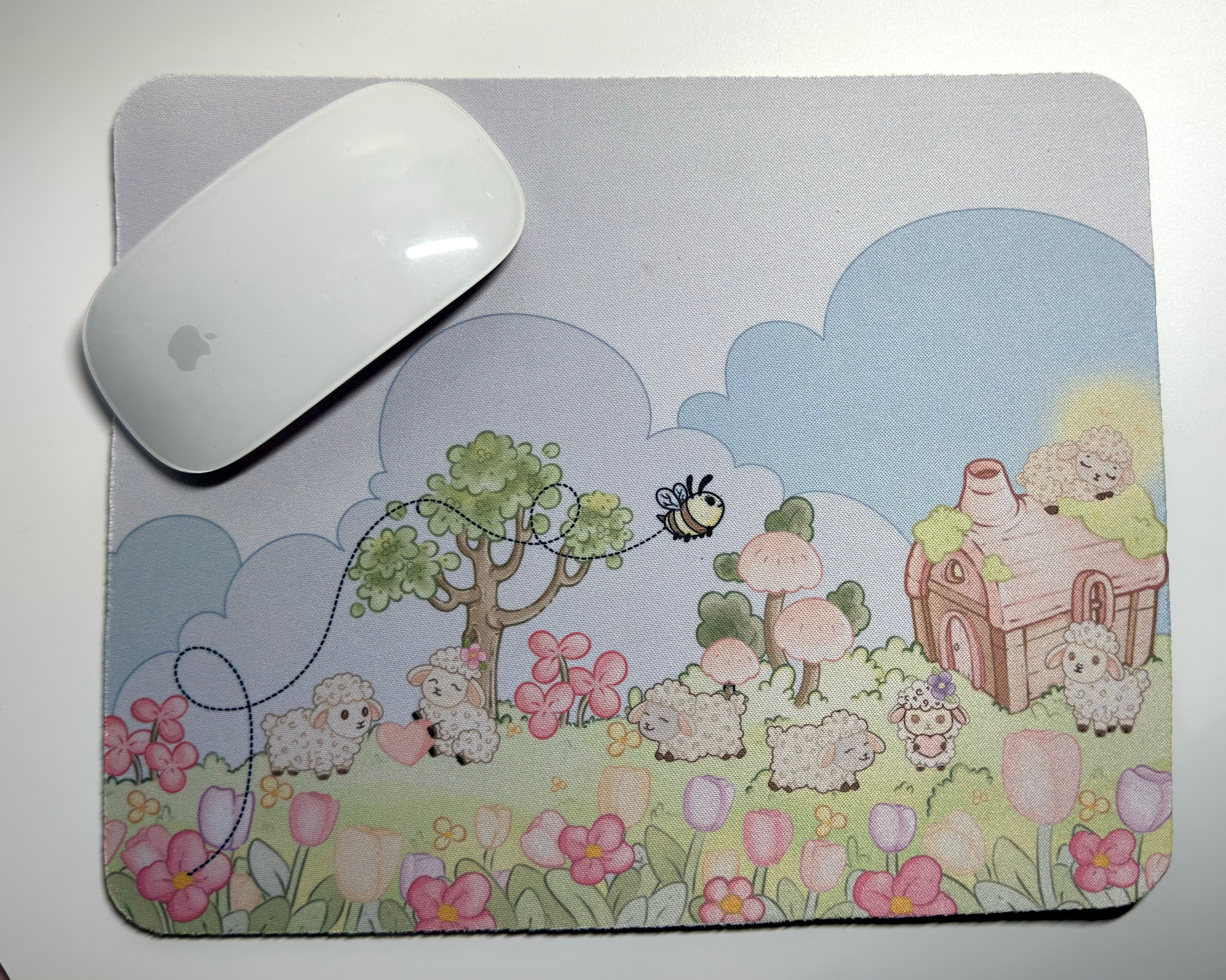 Lisa Lamb Mouse Mat