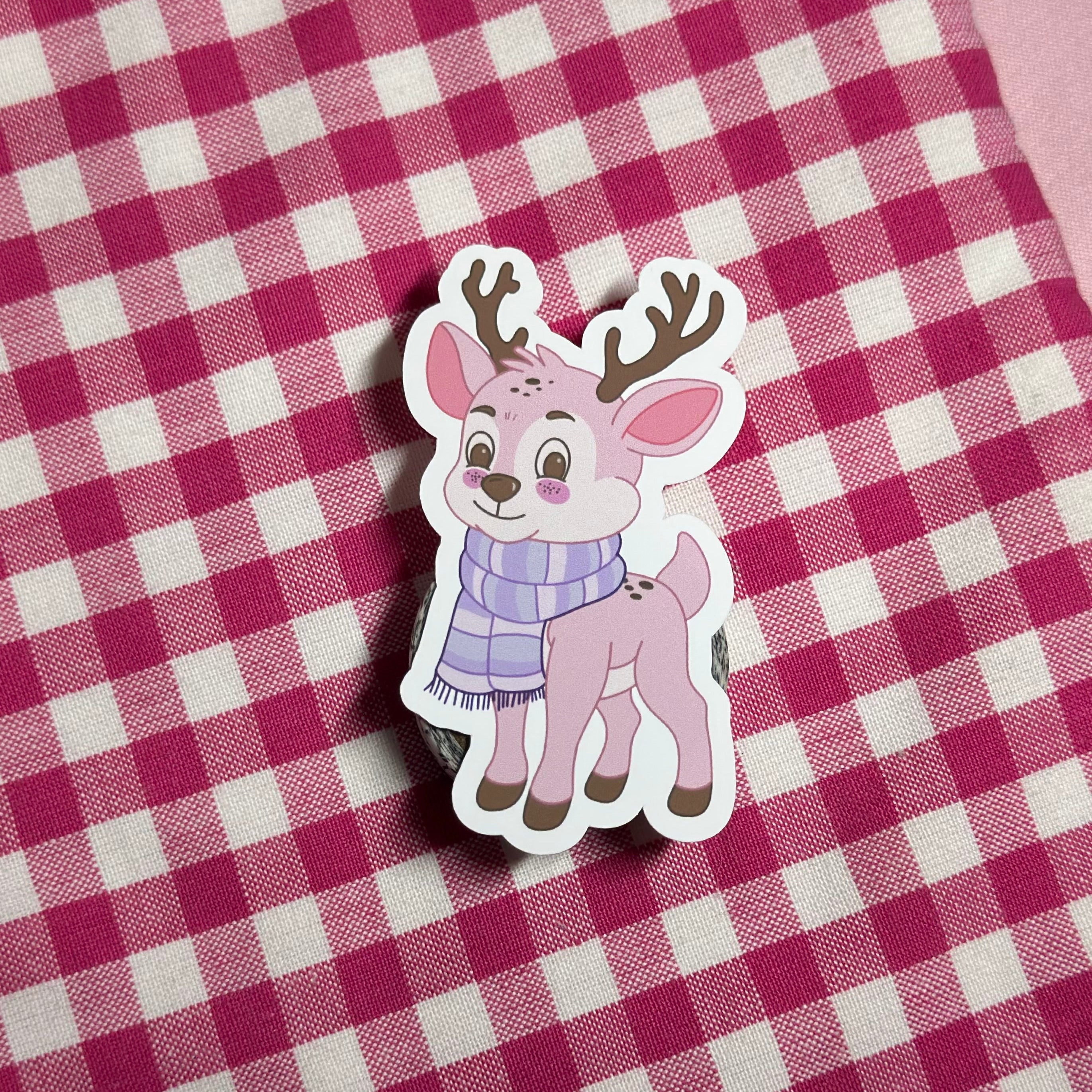 Nutmeg Reindeer Sticker