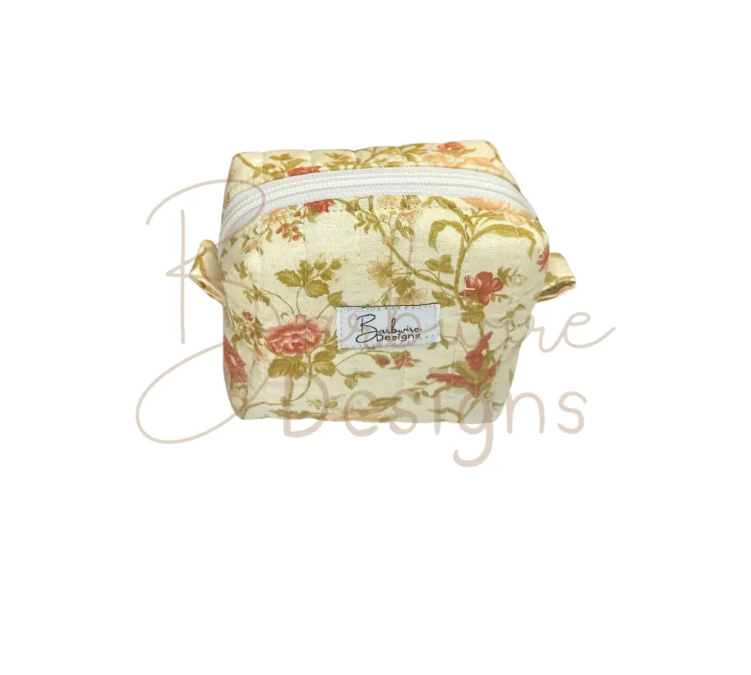 makeup pouch Barb Wire Designs