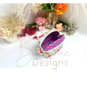 Monday Mini Toiletry/makeup pouch Barb Wire Designs