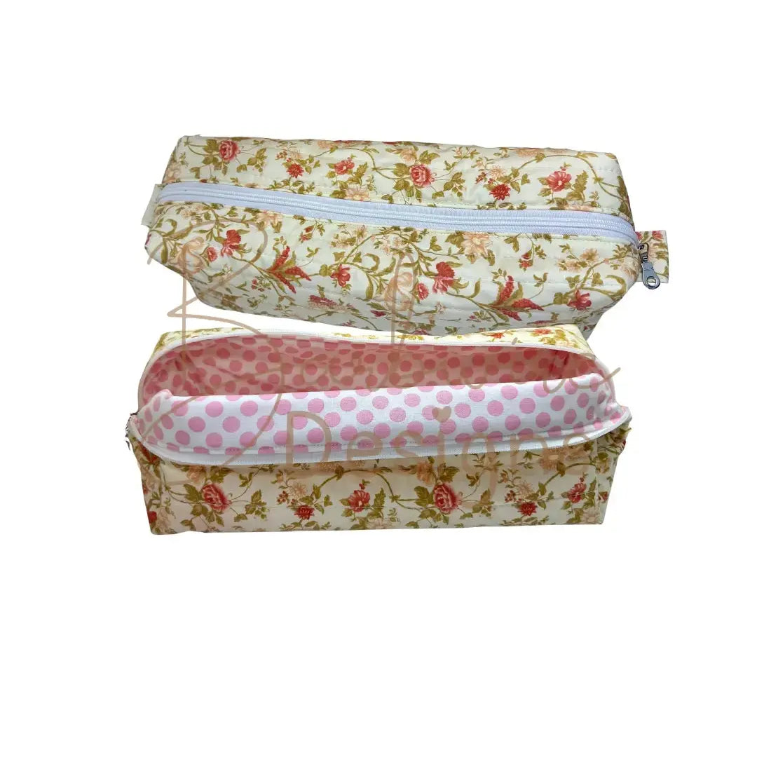 Gypsy Quilted Hair Tools Pouch Barb Wire Designs
