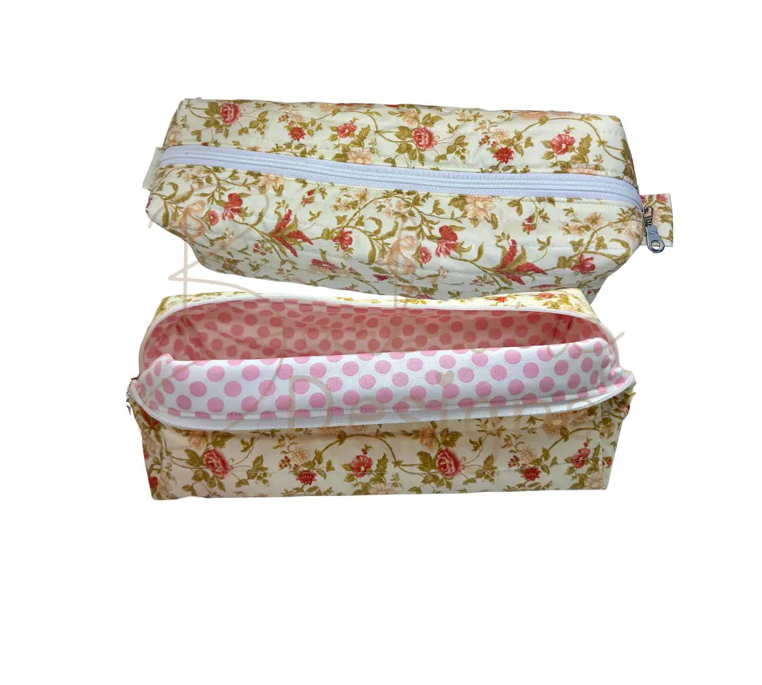 Gypsy Quilted Hair Tools Pouch Barb Wire Designs