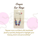Crayon Earrings