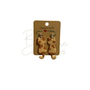 Cat Earrings| Handmade Dangle Earrings Barb Wire Designs