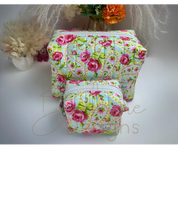 Monday Quilted Makeup Pouch Regular Barb Wire Designs