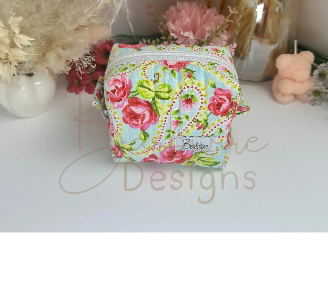 makeup pouch Barb Wire Designs
