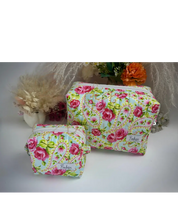 Monday Quilted Makeup Pouch Regular Barb Wire Designs