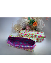 Monday Quilted Hair Tools Pouch Barb Wire Designs