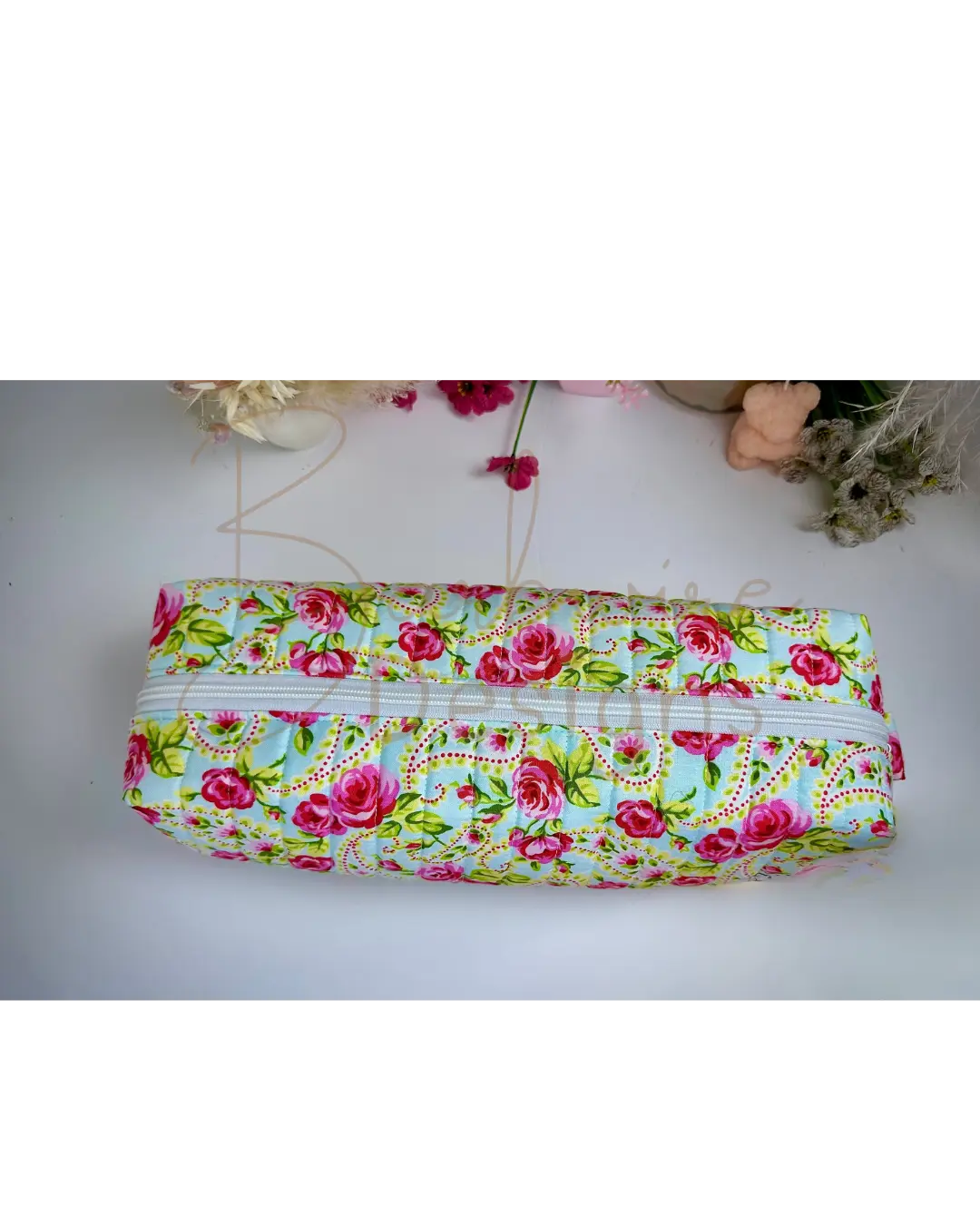 Monday Quilted Hair Tools Pouch Barb Wire Designs