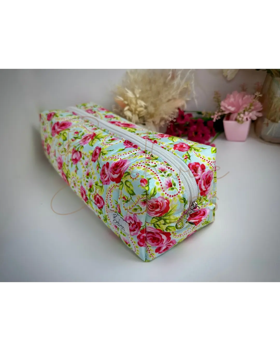 Monday Quilted Hair Tools Pouch Barb Wire Designs