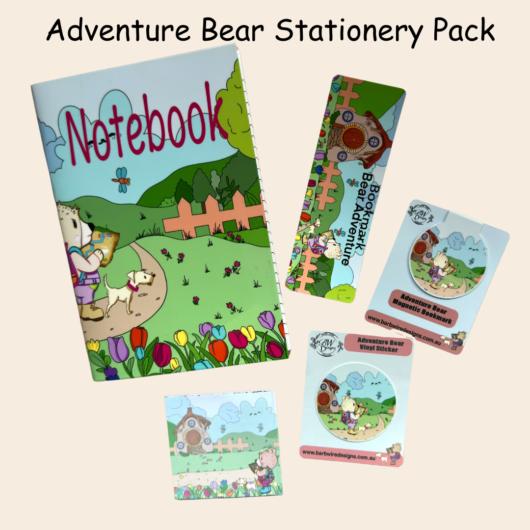 Adventure Bear Stationery Pack