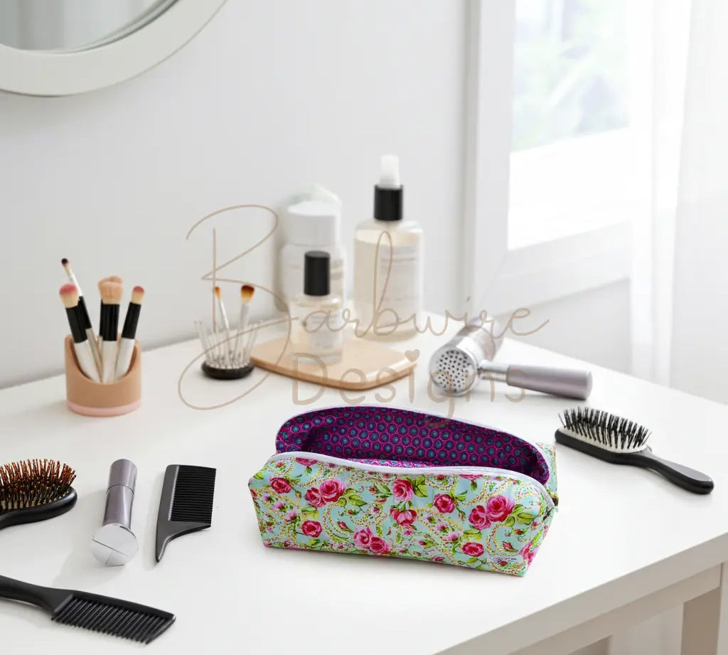 Hair Tools Carry All Pouch monday design Barb Wire Designs