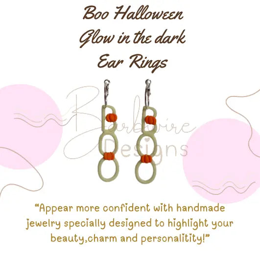 BOO  Ear Rings Barb Wire Designs