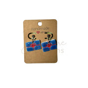 Christmas Variety Earrings Barb Wire Designs
