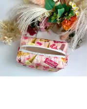 Ice Cream Quilted Makeup Pouch Regular Barb Wire Designs