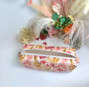 Ice Cream Quilted Hair Tools Pouch Barb Wire Designs