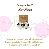 Soccer Ball Earrings