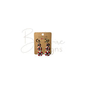 Christmas Variety Earrings Barb Wire Designs