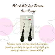 Witches Broom Ear Rings Barb Wire Designs