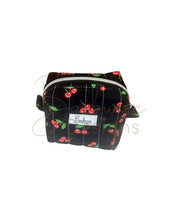 Black Cherry Mini Toiletry/makeup pouch Barb Wire Designs
