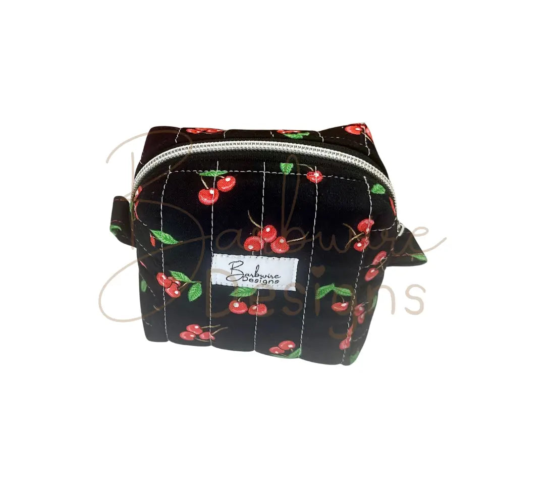 makeup pouch Barb Wire Designs