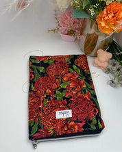 Waratah Zippered E-Reader ipad Quilted sleeve Barb Wire Designs