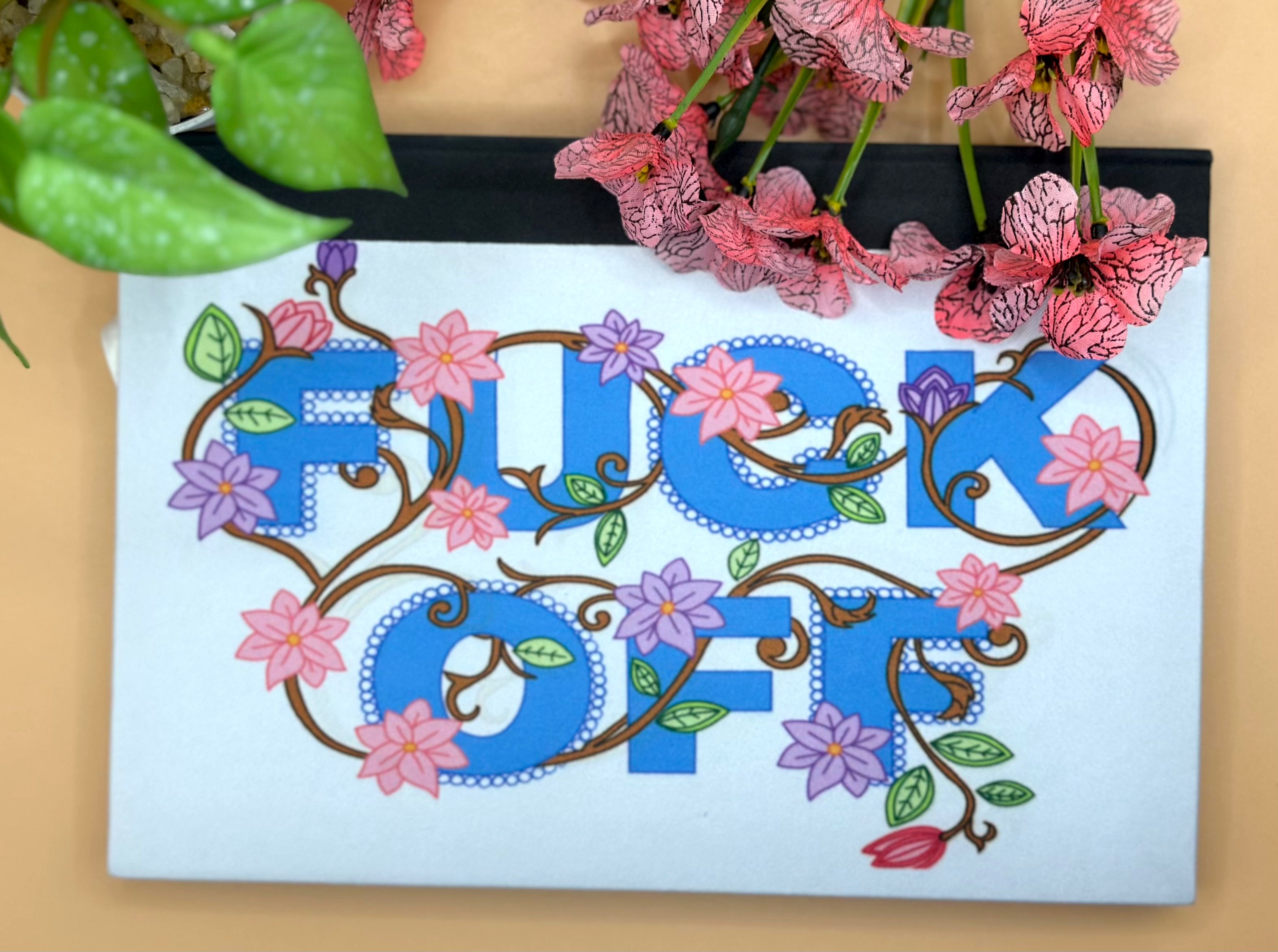 Aussie slang journal top view