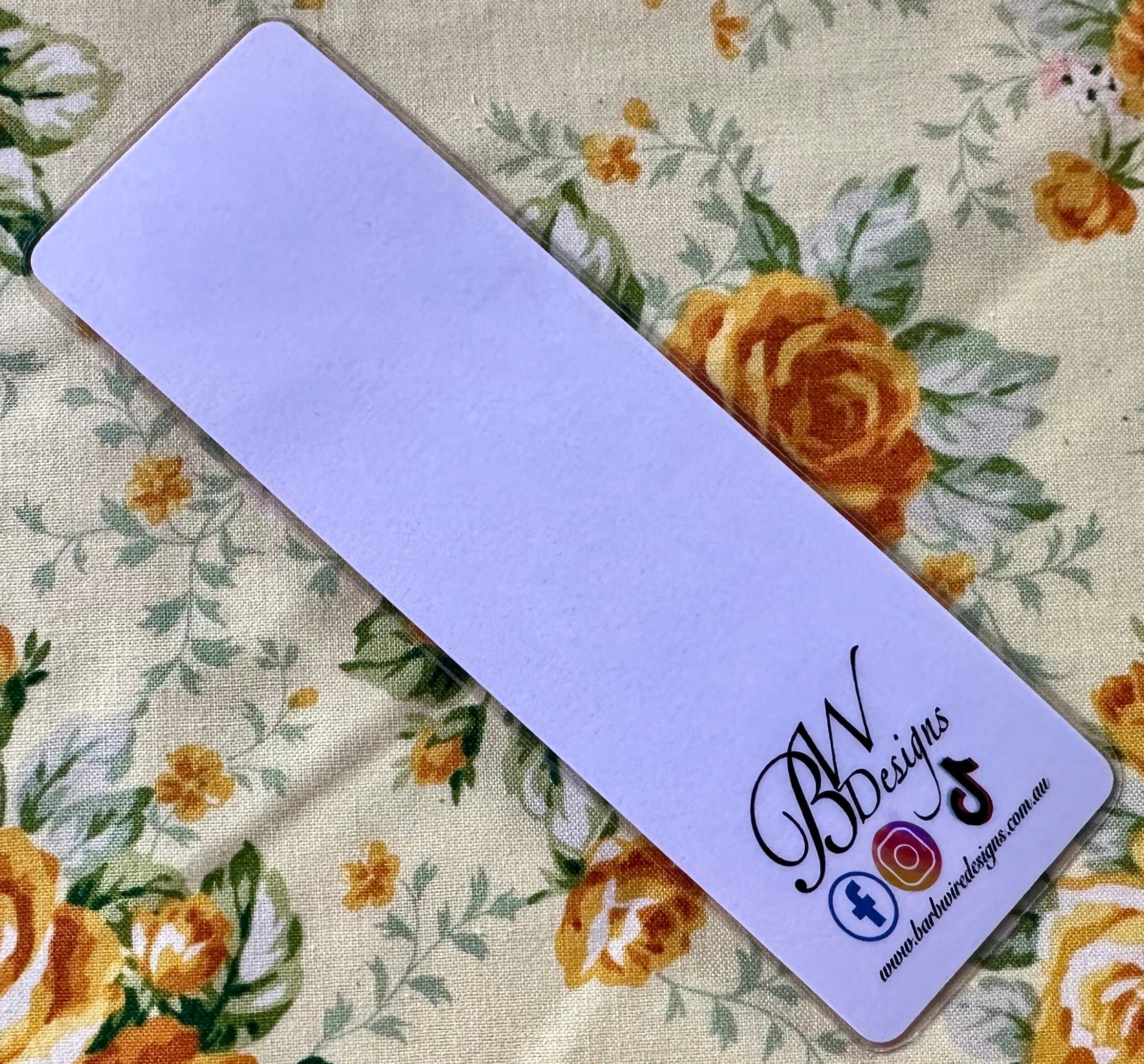 Reading More in Light Blue Traditional Bookmark