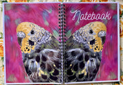 Budgie Wire Bound Notebook/Journal