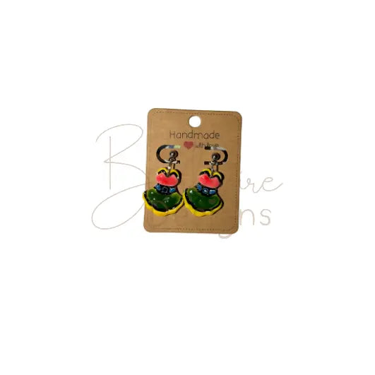 Christmas Variety Earrings Barb Wire Designs