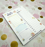 A5 Colourful Daily Planner Pad