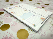 A5 Colourful Daily Planner Pad