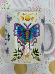 Luna Moth Mug Ceramic Mug-Cup