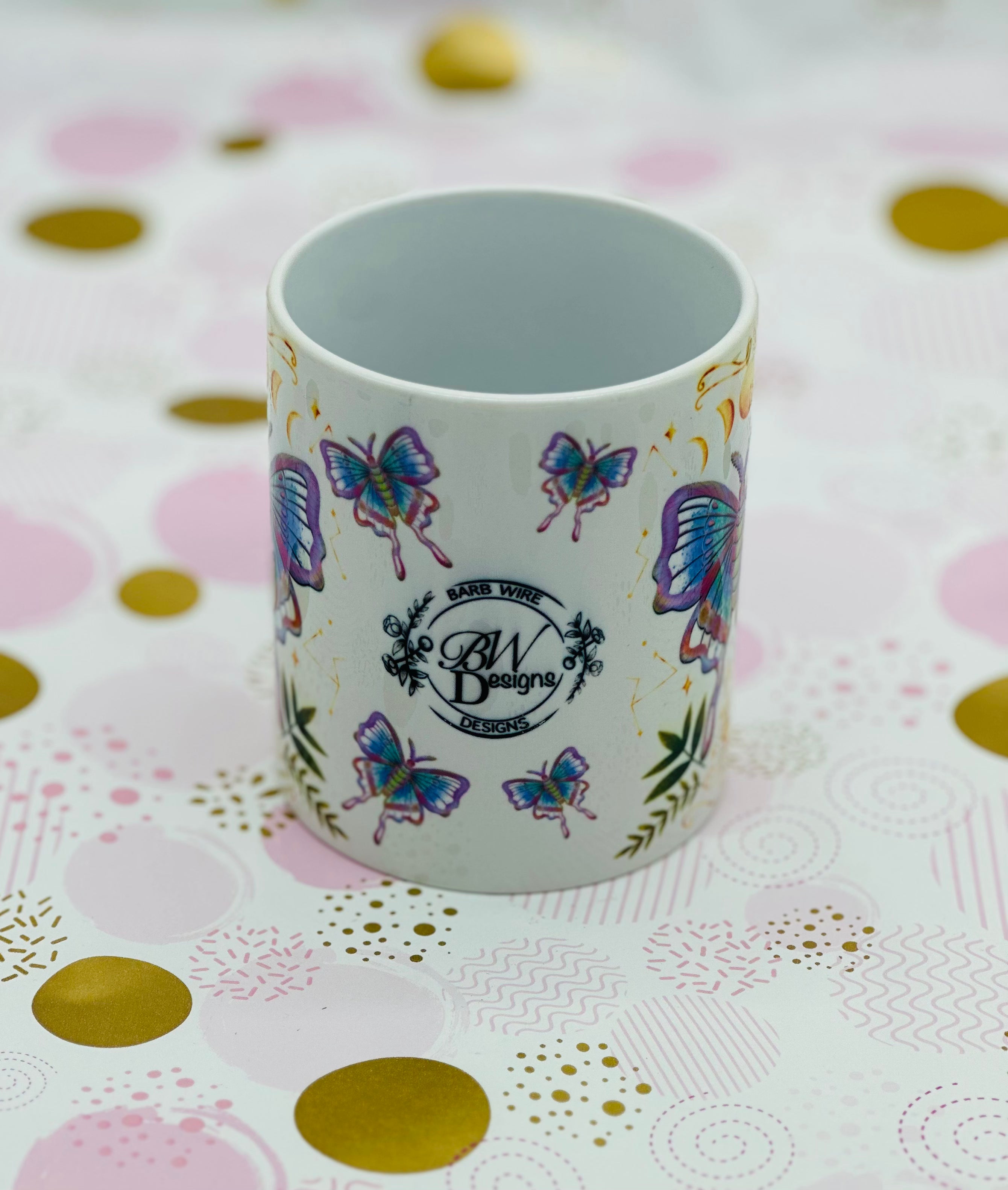 Luna Moth Mug Ceramic Mug-Cup