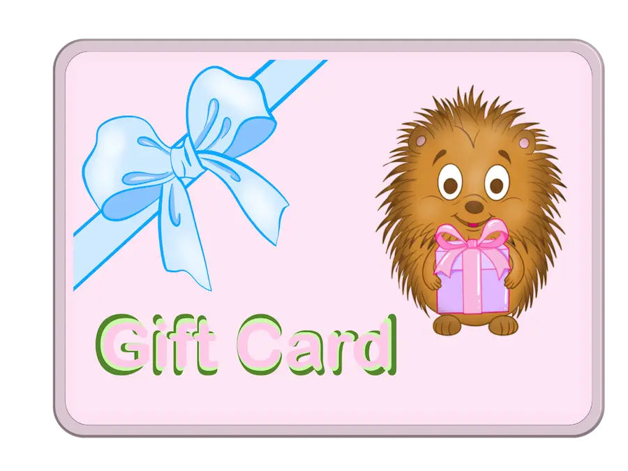 Gift Card Barb Wire Designs
