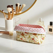 Gypsy Quilted Makeup Pouch/carry all Barb Wire Designs
