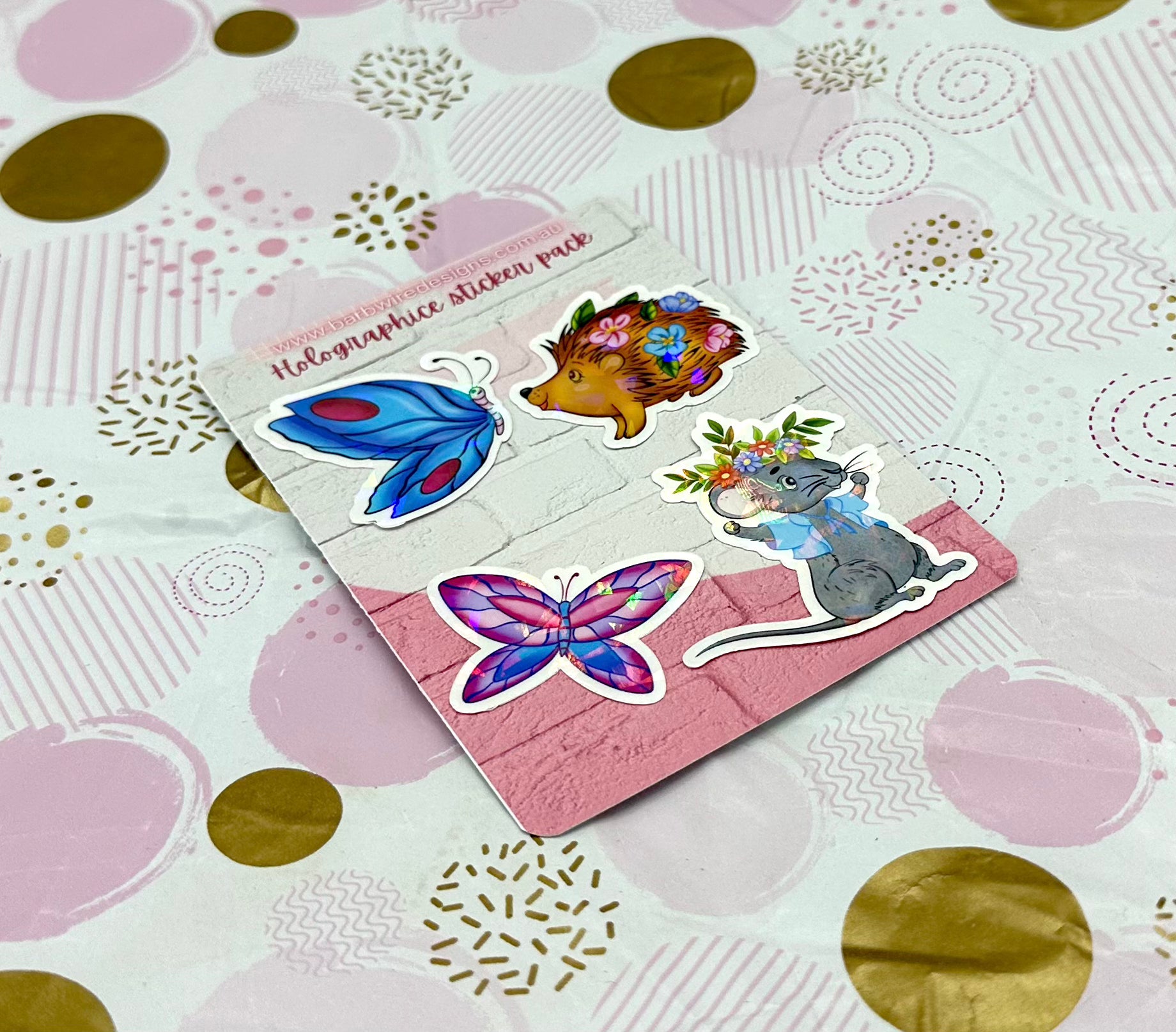 Porcu-fine Sticker Set