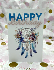 Happy Birthday Dream Catcher Birthday Card