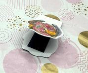 Western Horse Shoe, Boots, and Hat Floral Magnetic Bookmark