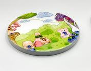 Blue Bear-ies Ceramic Round Mug Coaster