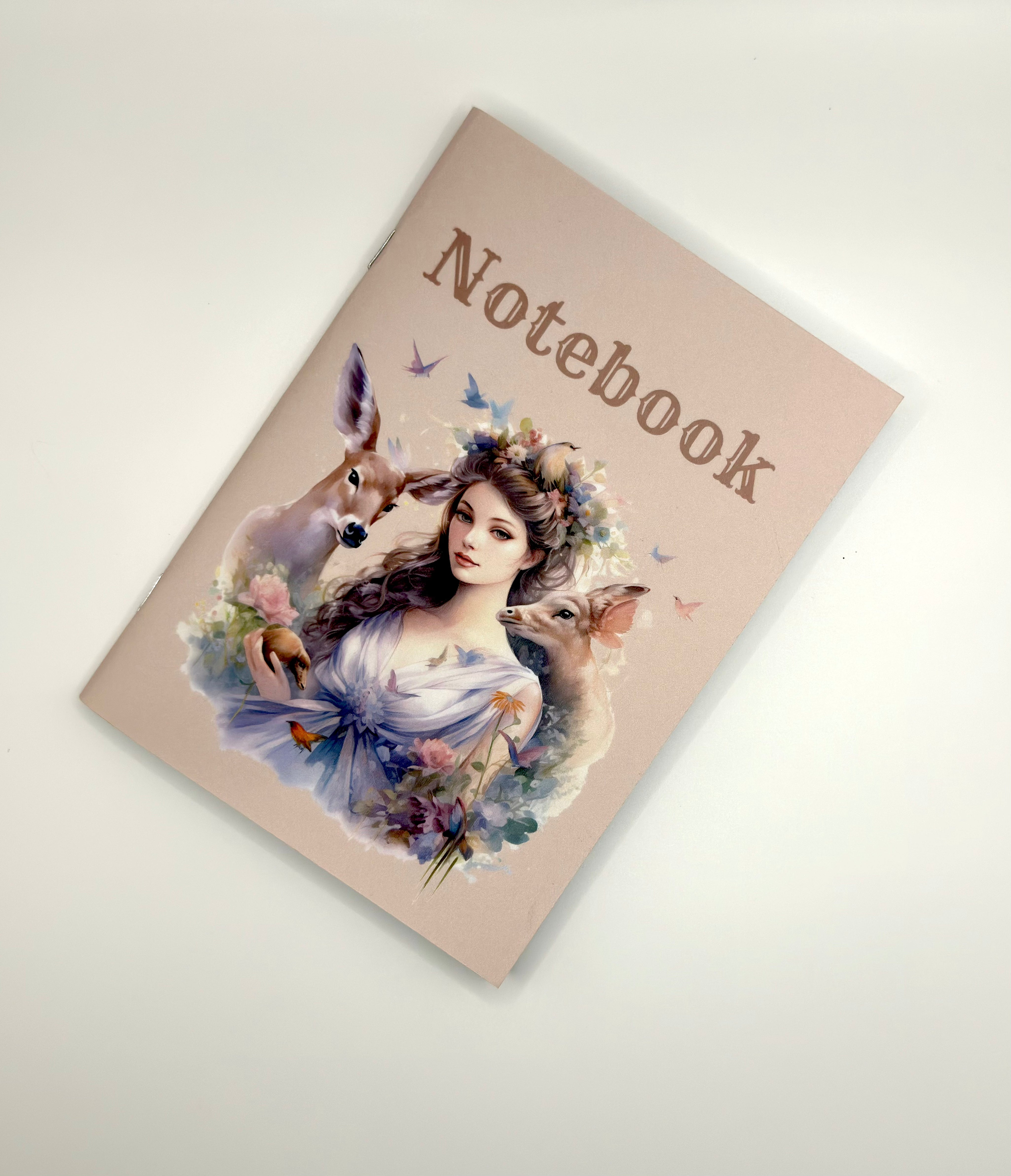 Mystic Ainmal Love Handmade Notebook/Journal
