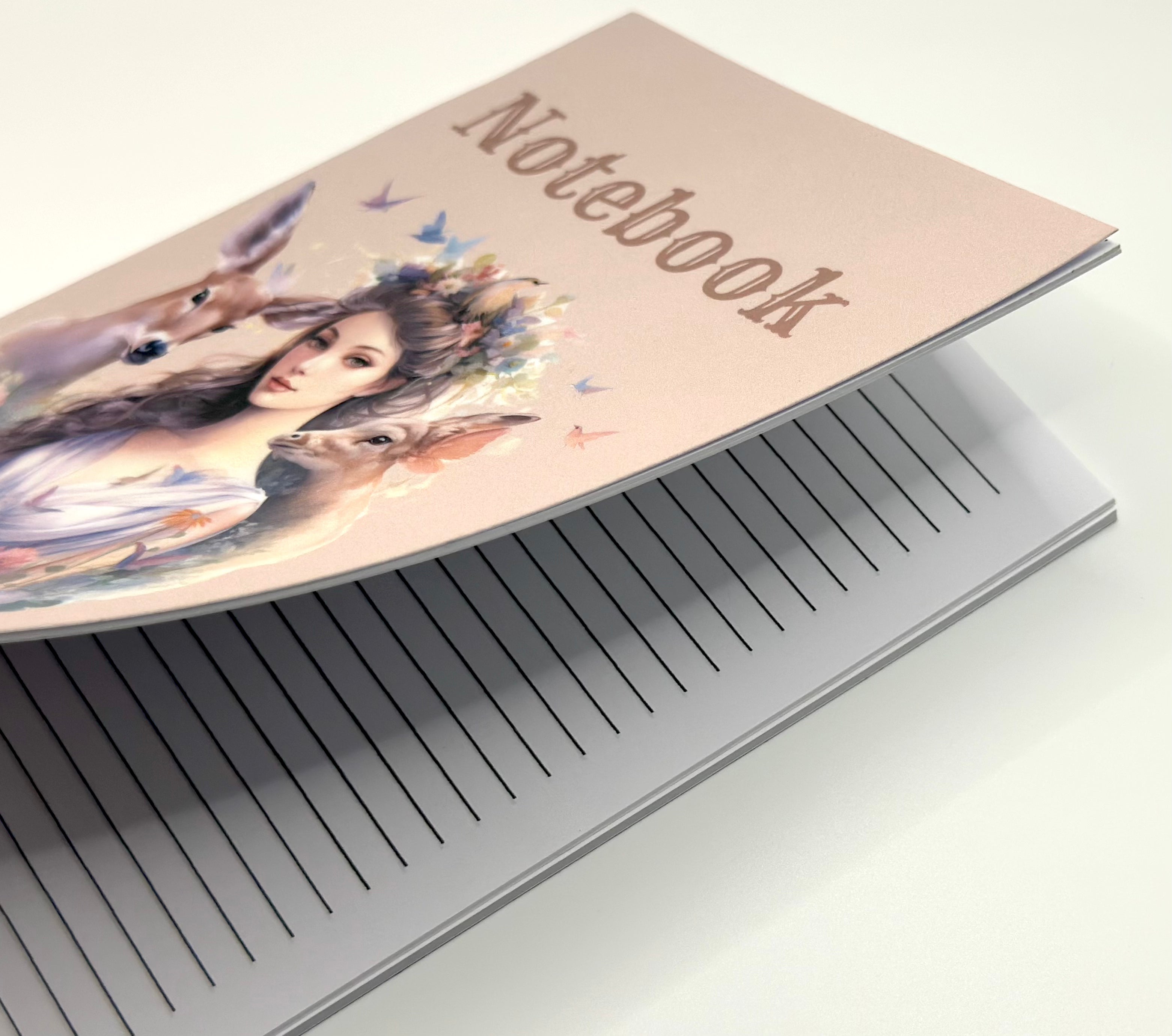 Mystic Ainmal Love Handmade Notebook/Journal