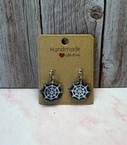 Spider Webb Ear Rings Barb Wire Designs