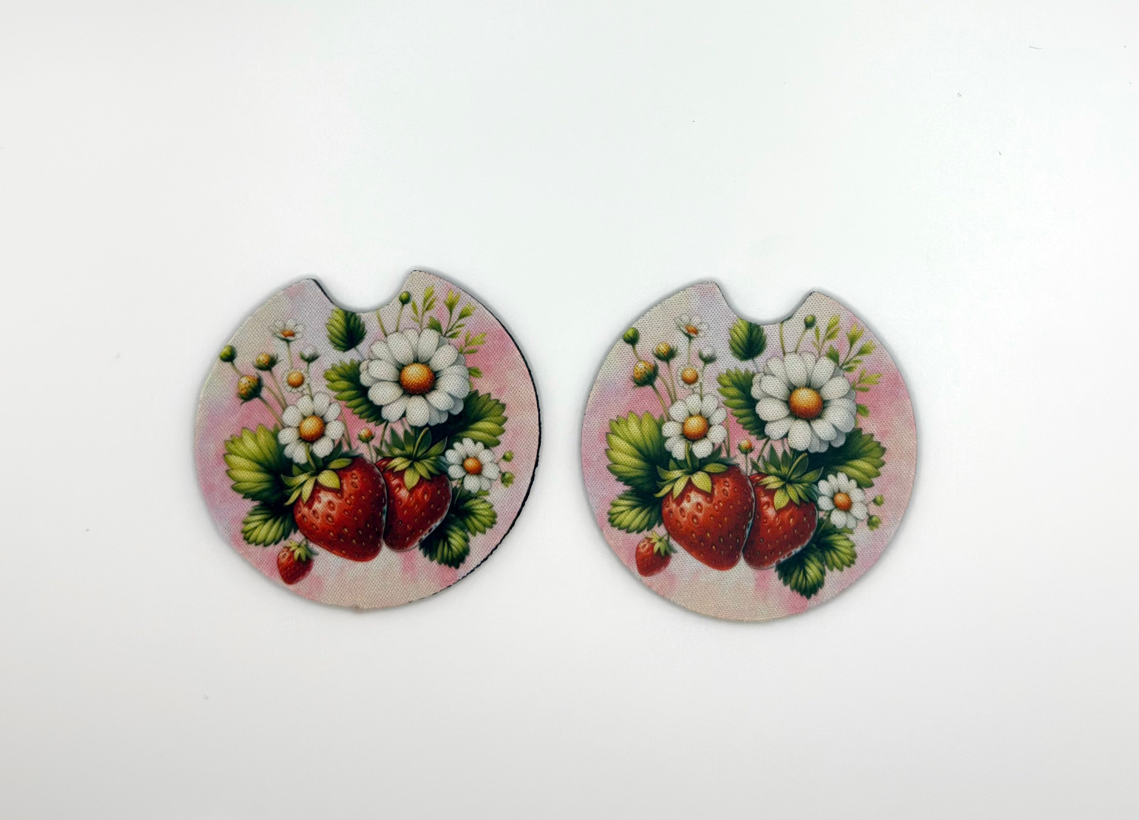 Strawberry  Coaster Set