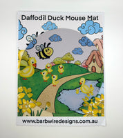 Daffodil Duck Mouse Mat/pad