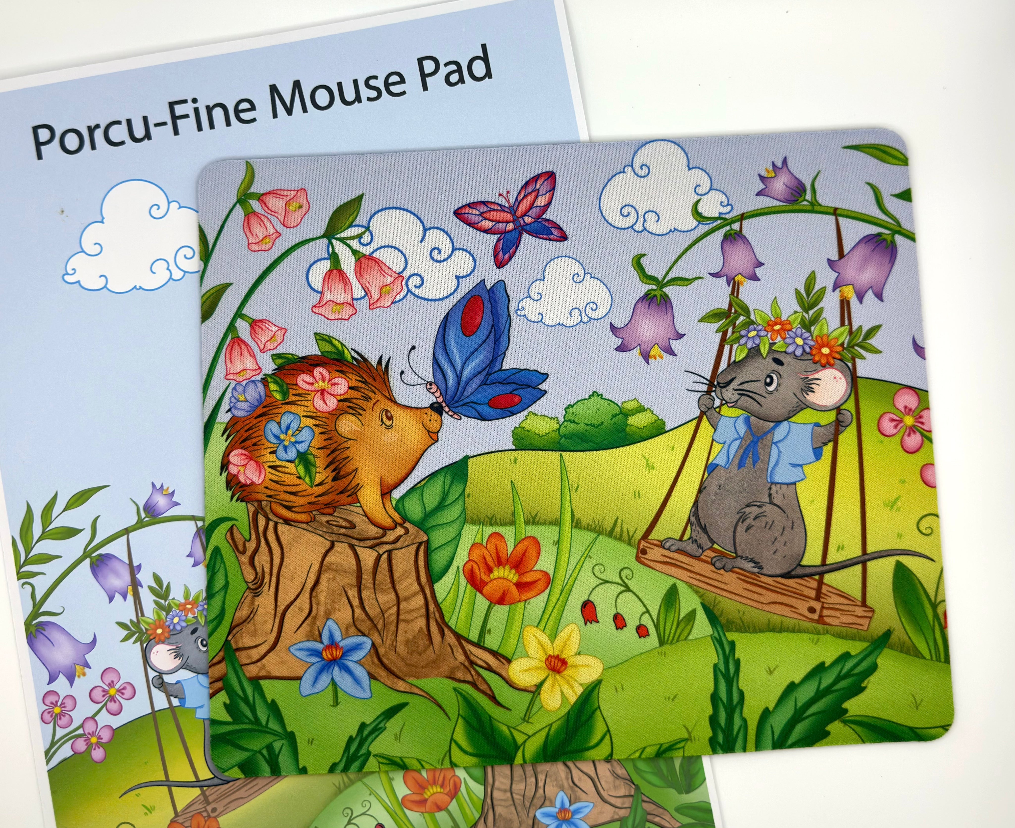 Porcu-Fine Mouse Pad/Mat Porcupine