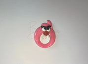 Handmade worry stone Barb Wire Designs