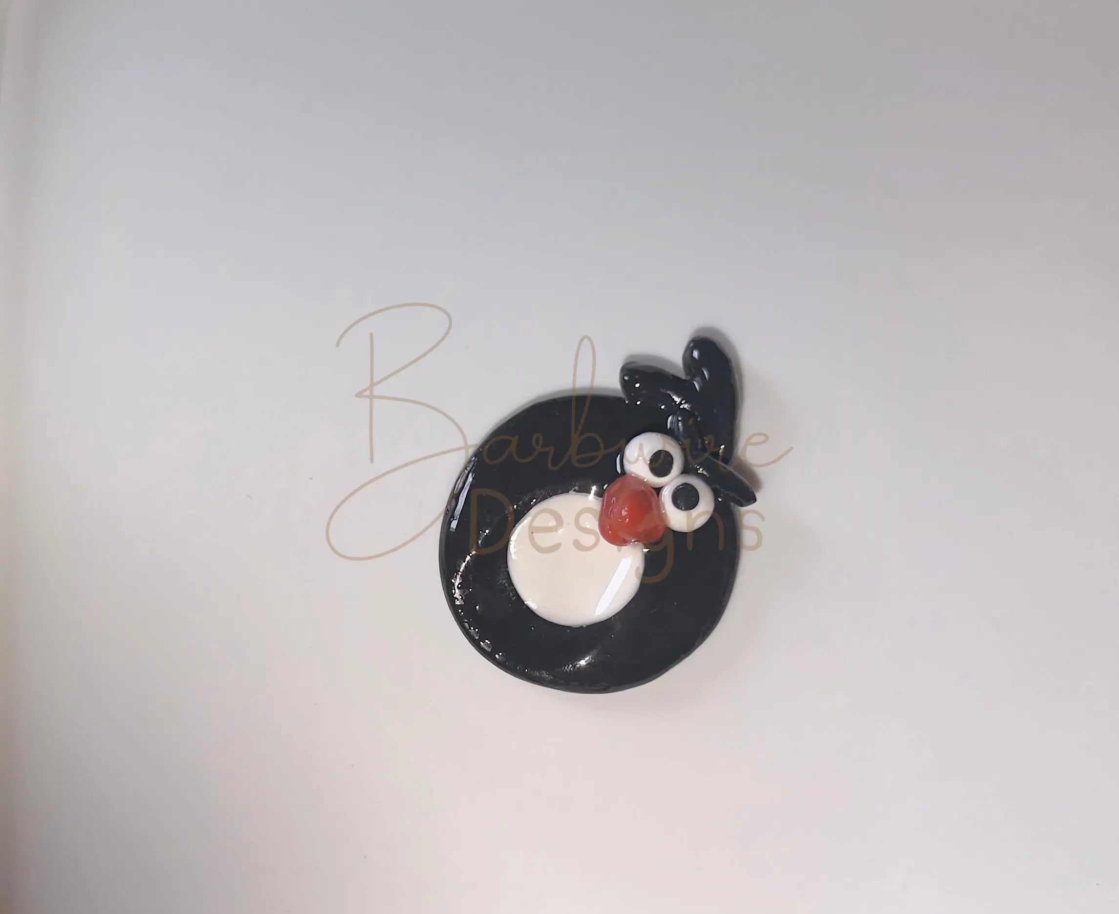 Handmade worry stone Barb Wire Designs